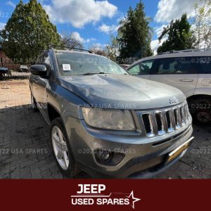 2013 Jeep Compass 2.0 manual petrol stripping for spares with used OEM engine, gearbox, body, and electrical parts available.
