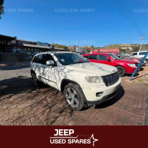 2012 Jeep Grand Cherokee 3.6 WK2 stripping for spares with genuine OEM used Jeep parts available, including engine components, automatic gearbox, suspension, steering, body panels, interior parts, electrical components, lights, mirrors, and accessories.