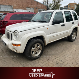 2002 Jeep Cherokee 2.5 CRD KJ genuine used spare parts, including engine, gearbox, suspension, body panels and electrical components.